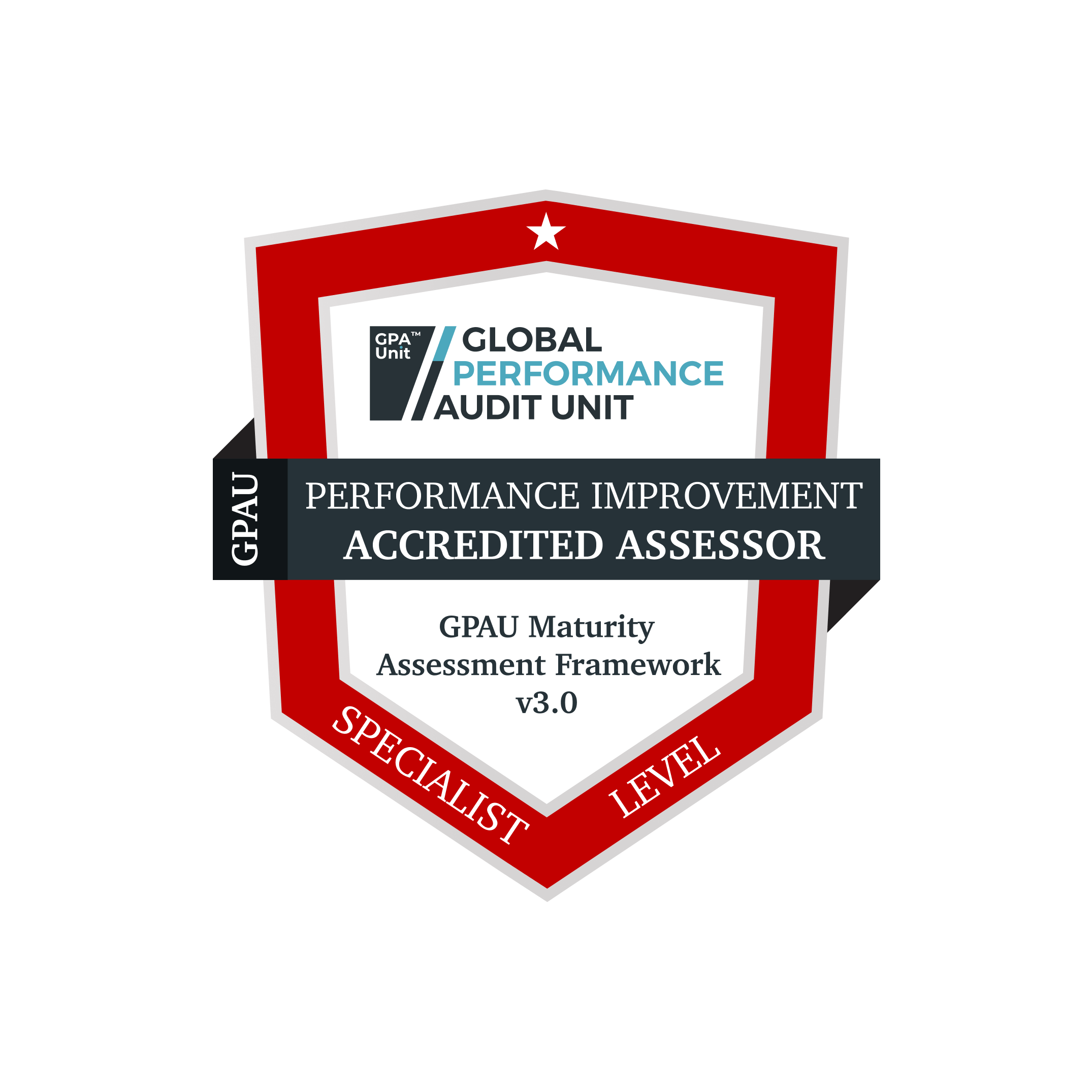 Accredited Assessor Badges 03 Performance Improvement 01 Specialist Level badge